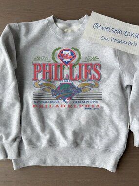 Vintage Philadelphia Phillies 1993 World Series Champions Sweatshirt, MLB Shirt